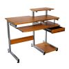 Techni Mobili Complete Computer Workstation Desk; Woodgrain