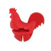 1pc Creative Rooster Tongs; Kitchen Baking Tongs; Bird Shaped Silicone Pot Tongs; Kitchen Anti-Spill Tongs