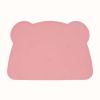 Baby Bear Shape Silicone Washable Insulated Placemat