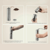 Portable Home Manual Coffee Grinder Stainless Steel with Ceramic Burr Bean Mill