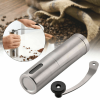 Portable Home Manual Coffee Grinder Stainless Steel with Ceramic Burr Bean Mill