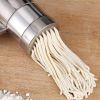 1pc Manual Noodle Press Machine; Noodle Machine Stainless Steel Household; Multiple Modes For Selection 7in*2.3in